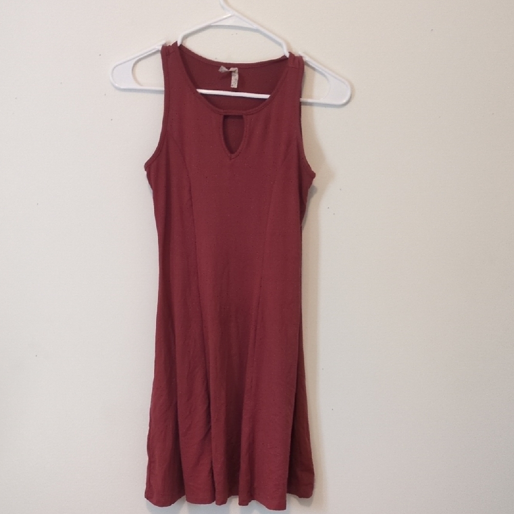 Sleeveless Red Dress